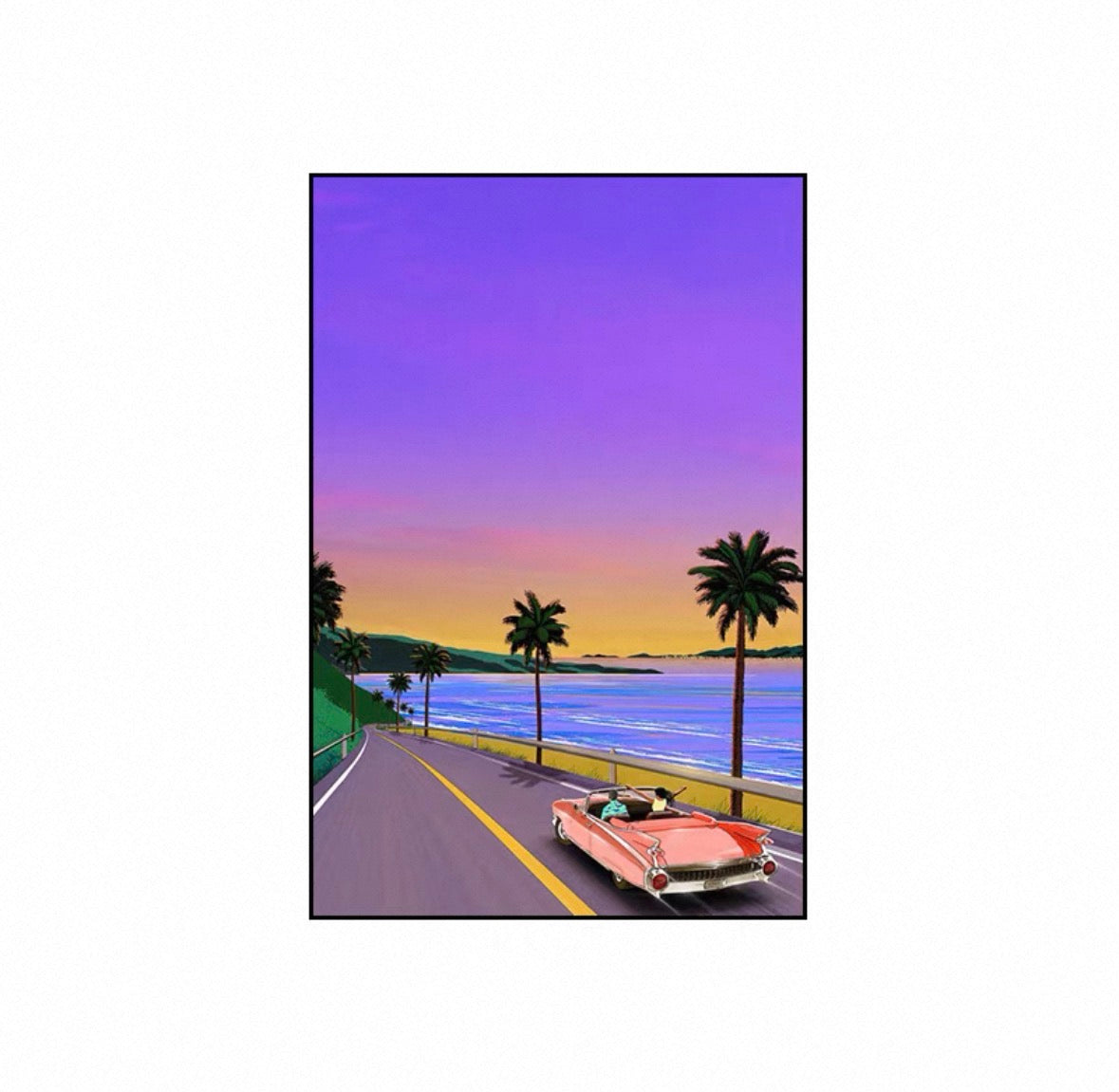 50x70cm TABLEAU STYLE GTA