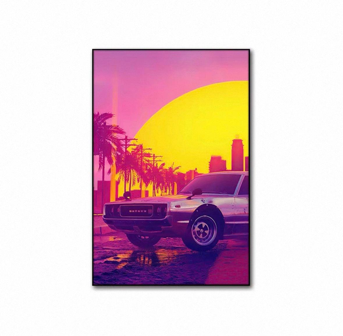 50x70cm TABLEAU STYLE GTA