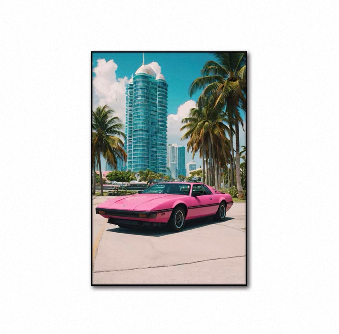 50x70cm TABLEAU STYLE GTA