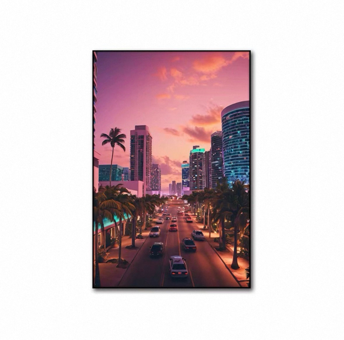 50x70cm TABLEAU STYLE GTA